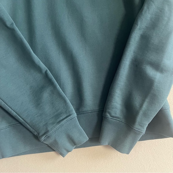 Everlane The French Terry Crew Uniform Pullover Sweatshirt Size‎ S Slate Blue - Picture 7 of 13